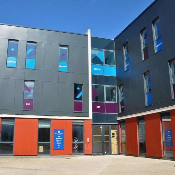 ESG à Dijon - Façade Campus ESG à Dijon - Façade Campus