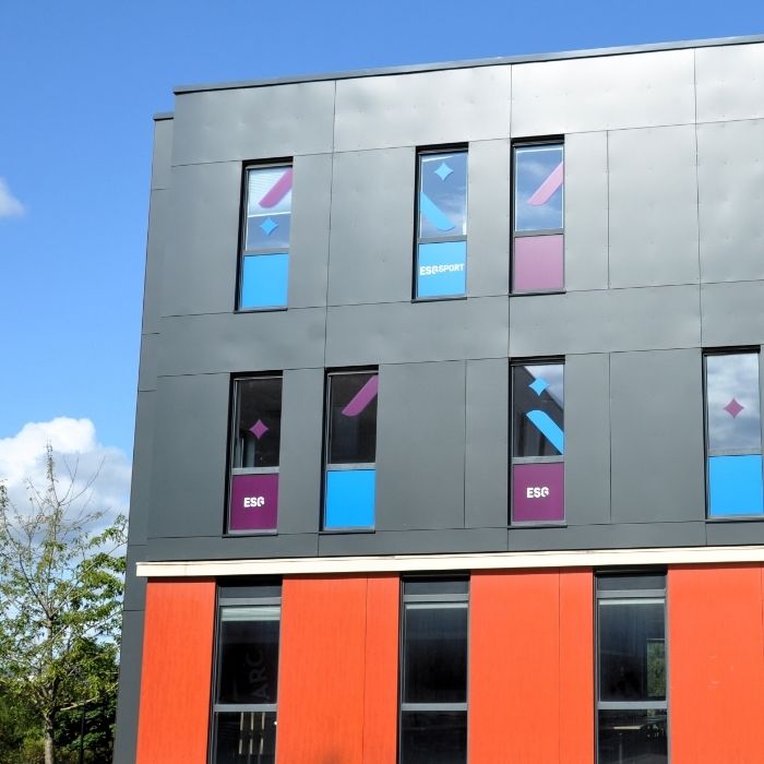 ESG à Dijon - Facade Campus ESG à Dijon - Facade Campus