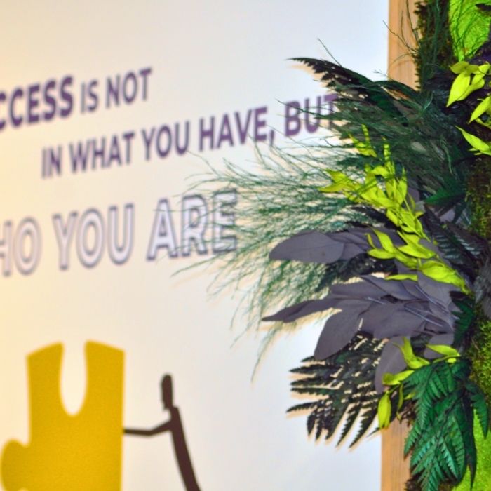 ESG à Dijon - Mur végétal ESG à Dijon - Mur végétal