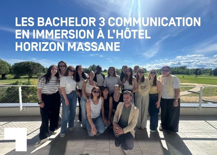Les étudiants de Bachelor 3 Communication spécialité Événementiel de ESG Montpellier