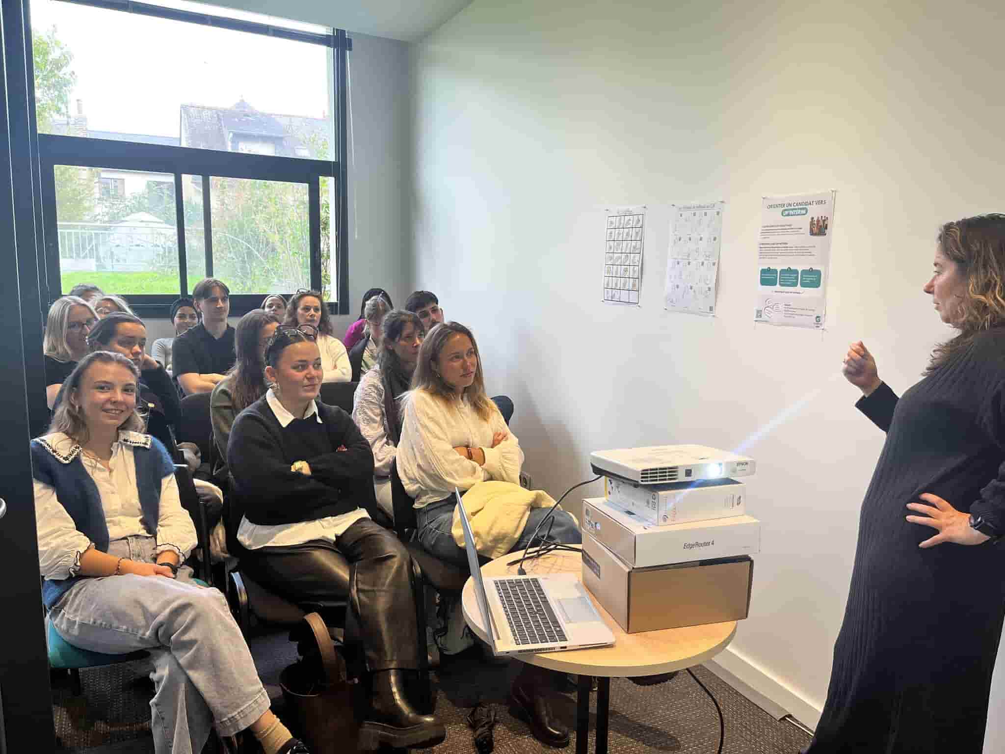 étudiants à interim UP