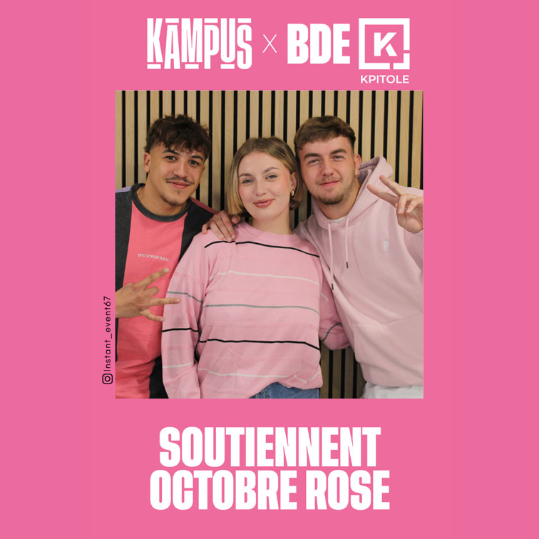 Etudiants ESG Strasbourg Octobre Rose