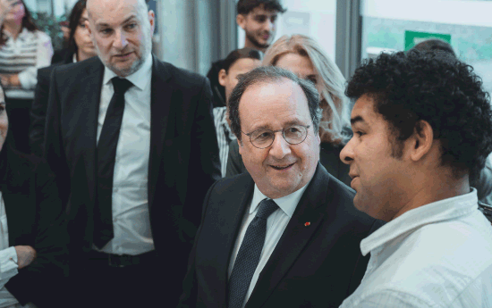 Président Hollande ESG Toulouse questions