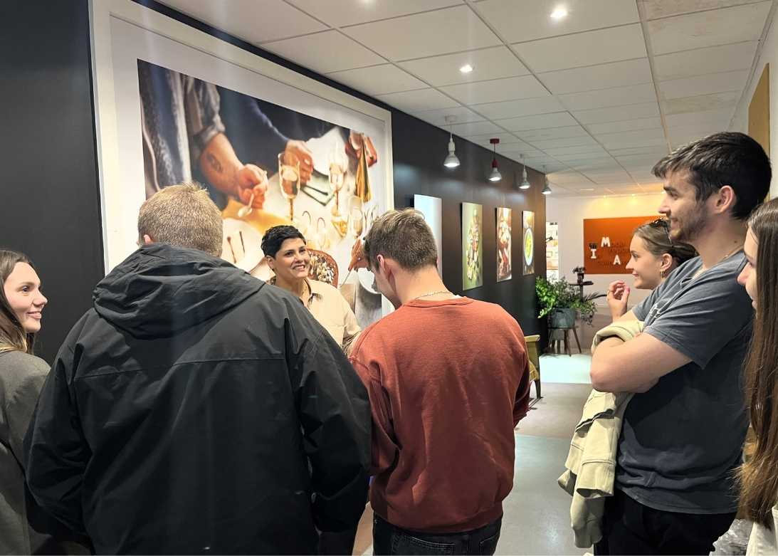 Les étudiants de l’ESG Dijon en immersion à l’agence Image & Associés 
